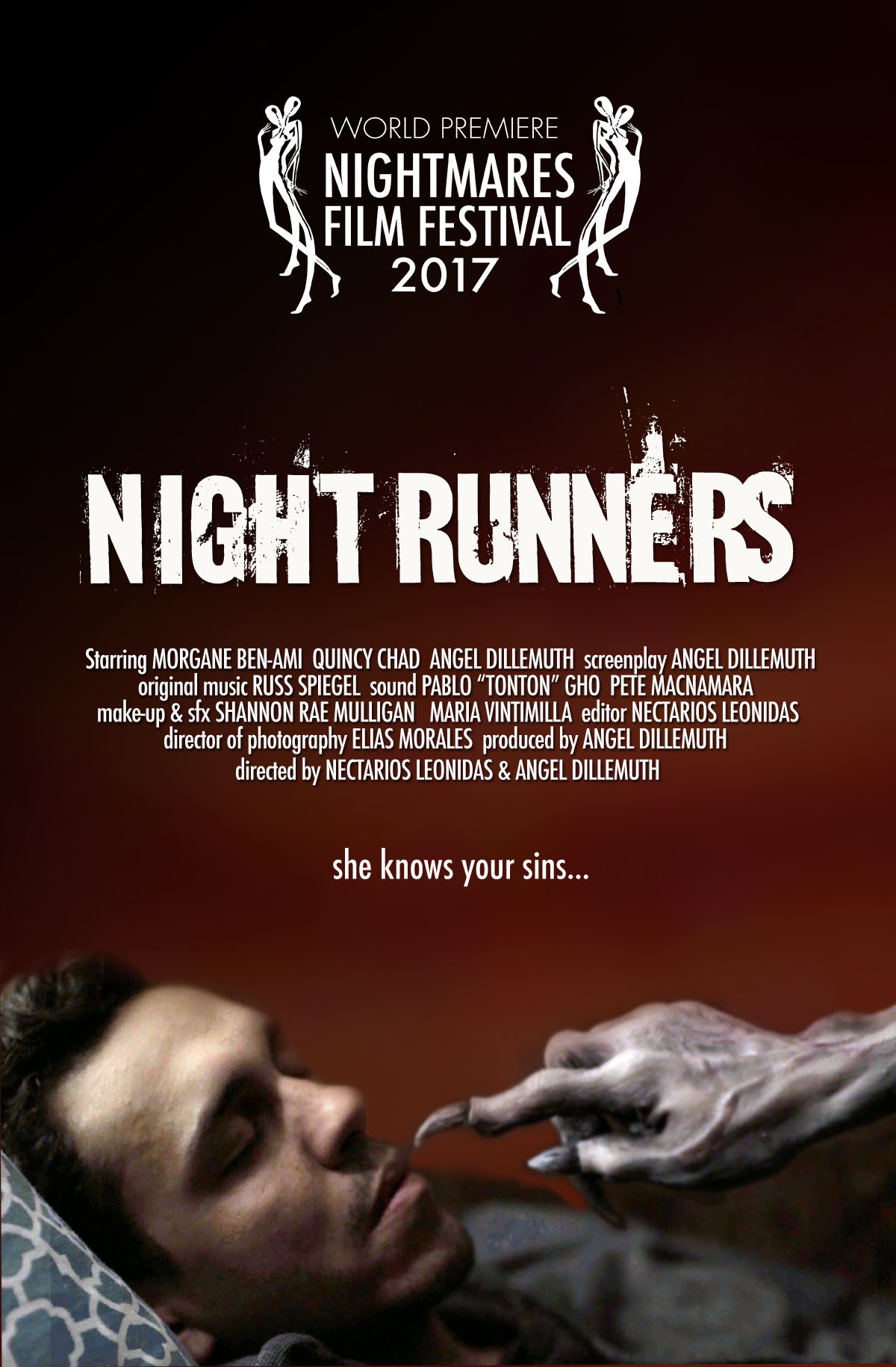 Night Runners will screen at Nightmares Film Festival